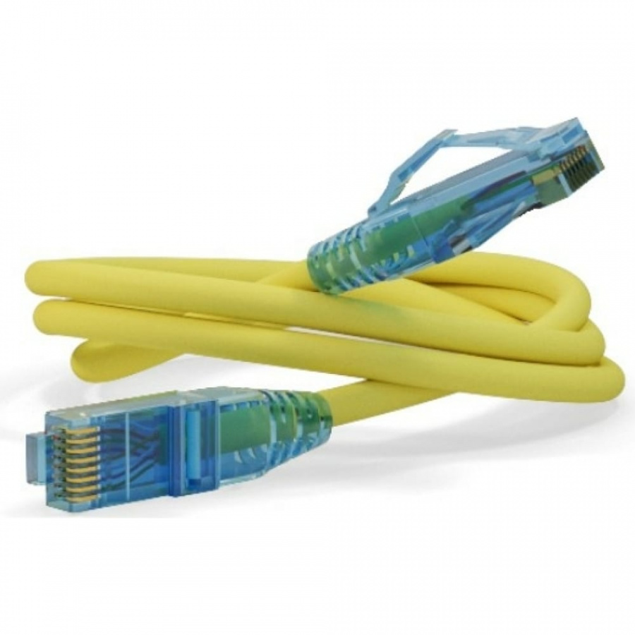 Патч-корд Hyperline PC-LPM-UTP-RJ45-RJ45-C6-1.5M-LSZH-YL
