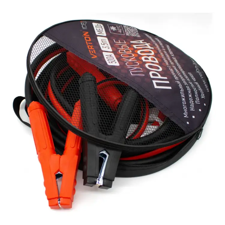 Стартовые провода VERTON Snow 500 CU 01.9670.9914 Стартовые провода VERTON Snow 500 CU 01.9670.9914