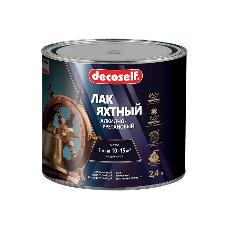Яхтный лак Pufas Decoself тов-200137