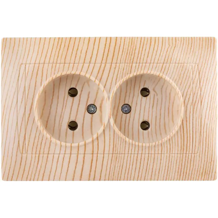 Двойная розетка TDM ELECTRIC Лама SQ1815-0324