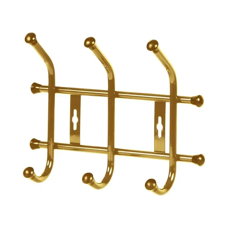 Настенная вешалка Nika НИКА ВНТ3 ВНТ3/З золотой
