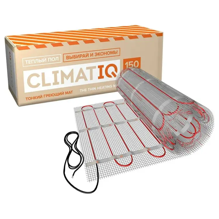 Самоклеящийся греющий мат для установки в слой плиточного клея IQWATT CLIMATIQ MAT 206155