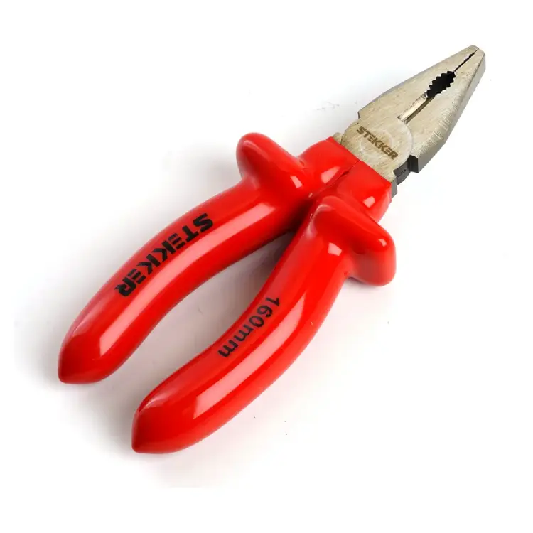 Комбинированные диэлектрические плоскогубцы STEKKER 39776