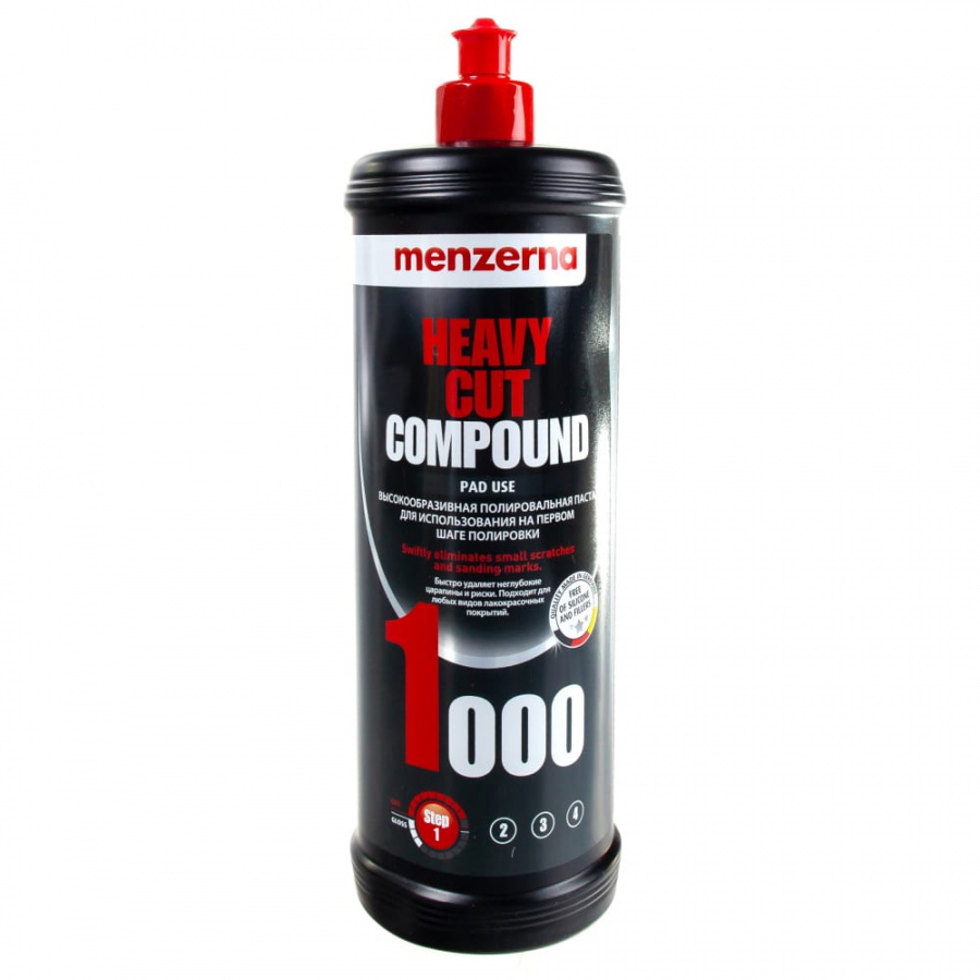 Высокоабразивная полировальная паста Menzerna Heavy Cut Compound 1000