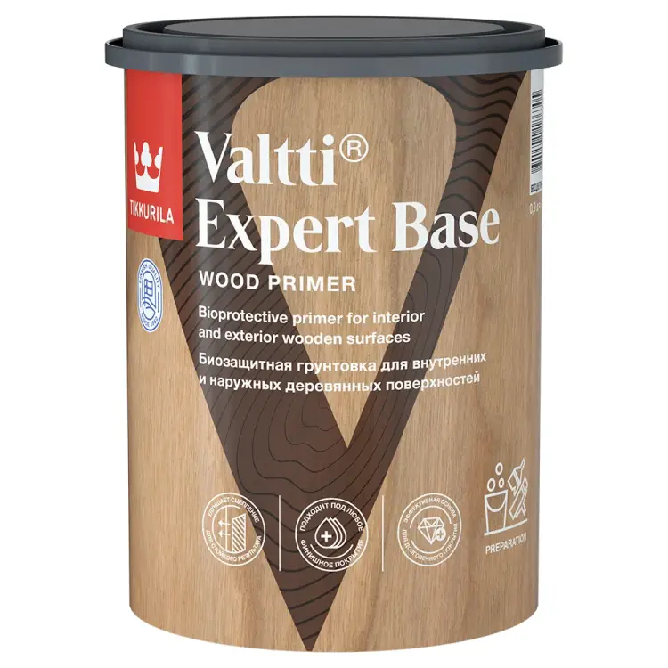 Высокоэффективная биозащитная грунтовка Tikkurila VALTTI EXPERT 700009578