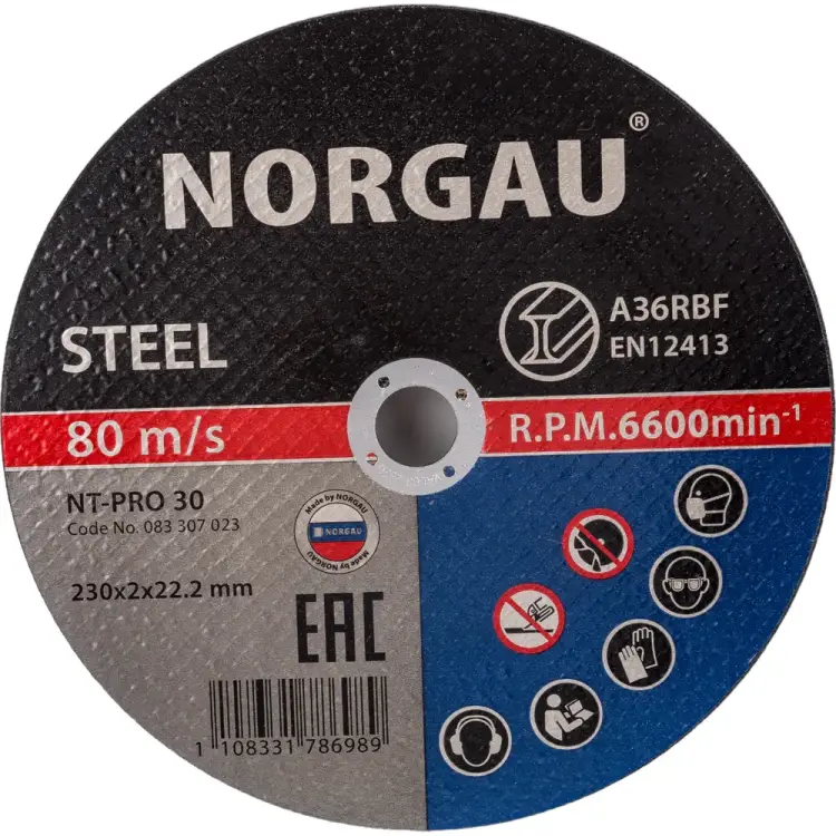 Отрезной диск по стали NORGAU 083307023 Отрезной диск по стали NORGAU 083307023