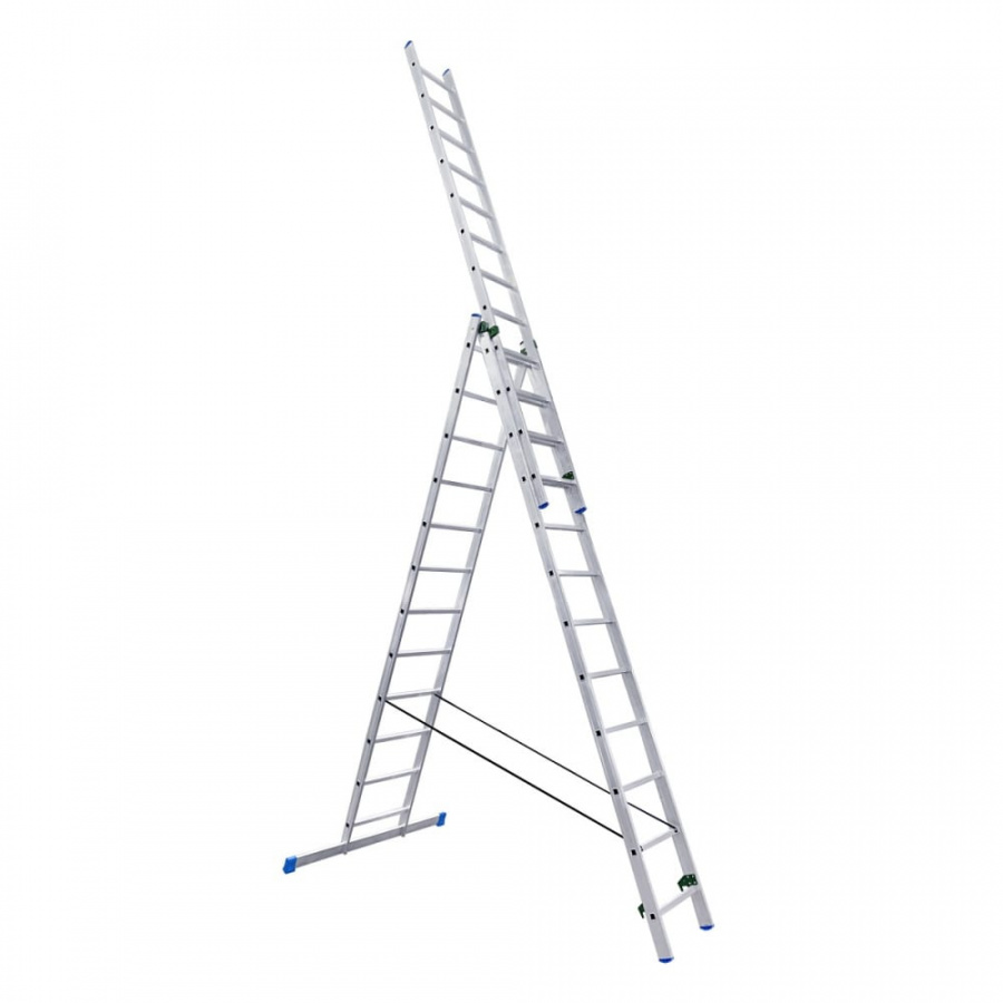 Трехсекционная алюминиевая лестница LadderBel LS312