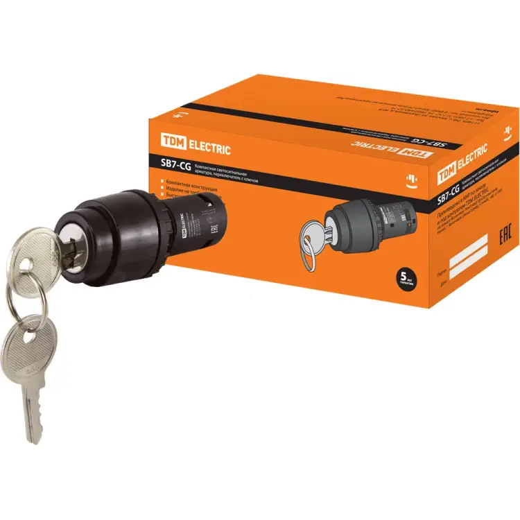 Переключатель TDM ELECTRIC SB7-CG33 SQ0746-0074