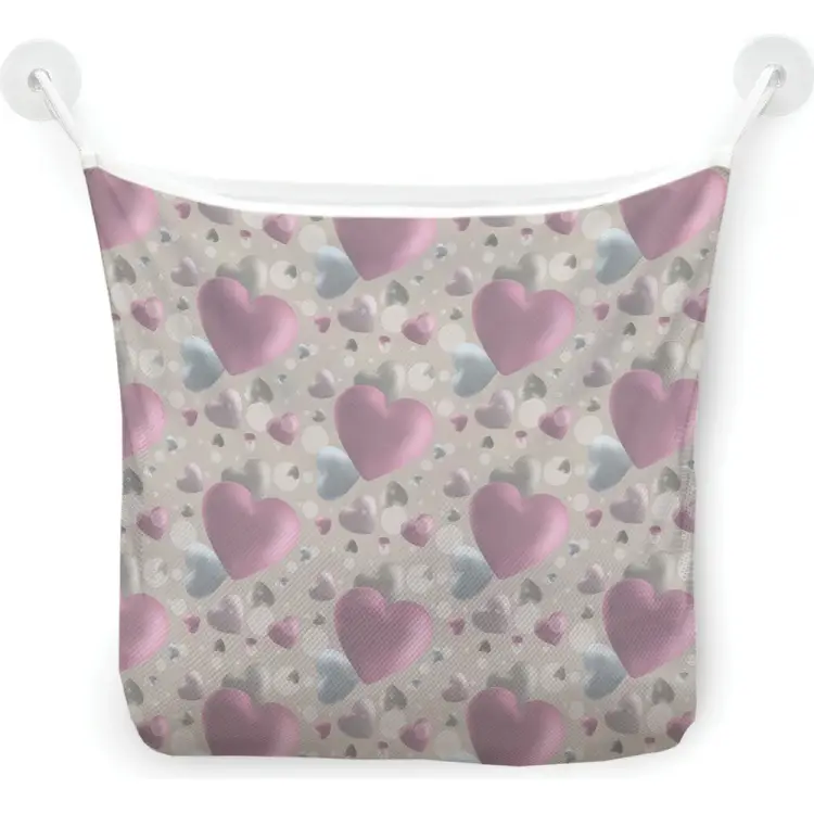 Сетка для игрушек в ванну JOYARTY Объемные сердца tgb_422656