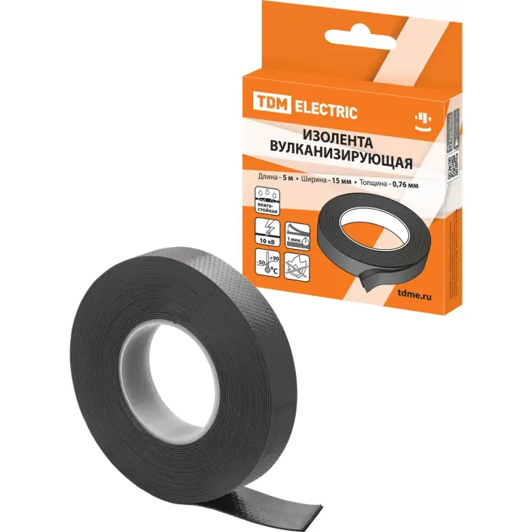 Вулканизирующая изолента TDM ELECTRIC SQ0526-0603