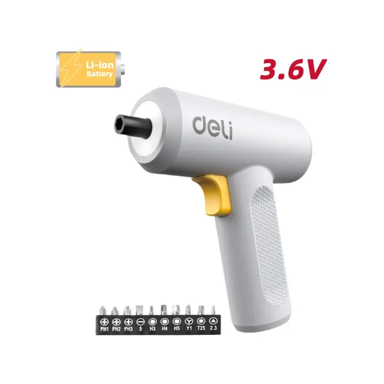 Аккумуляторная отвертка DELI DL-DP04-E3B1 167249