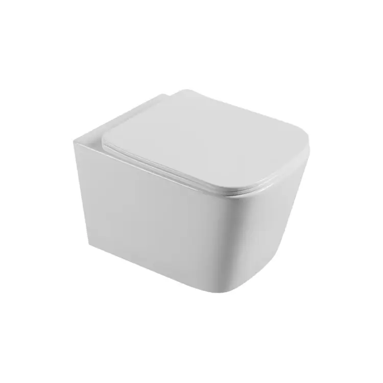 Подвесной безободковый унитаз Agger AT04100 AT04100