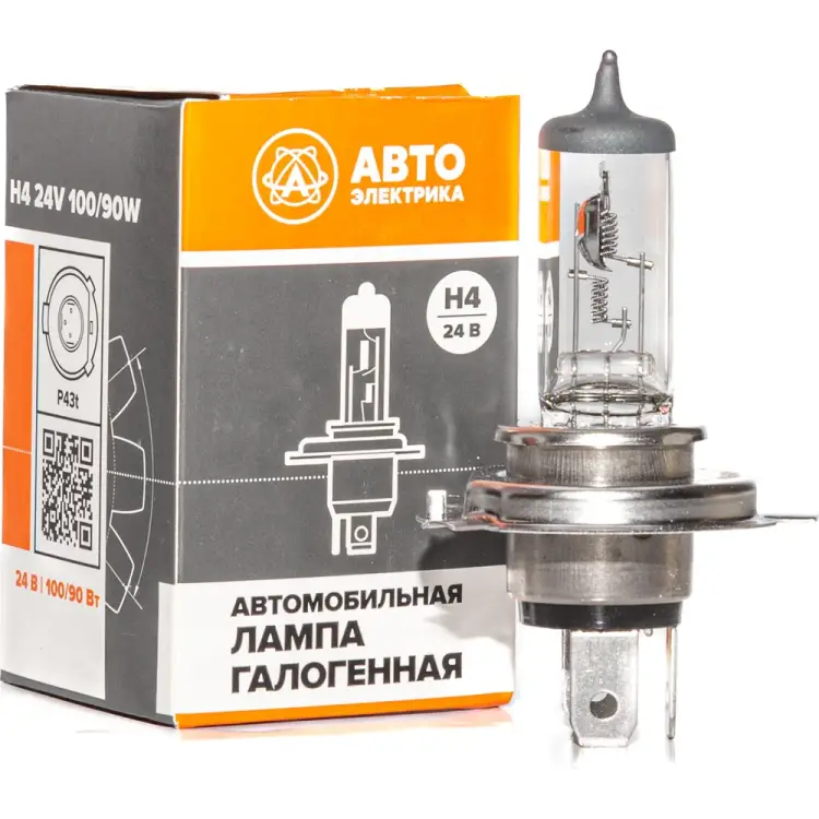 Автолампа АВТОЭЛЕКТРИКА h4 09.02401