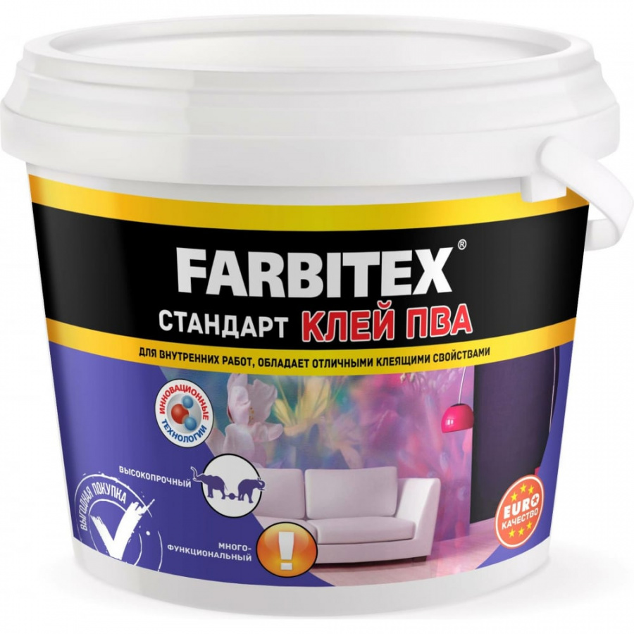 Клей ПВА Farbitex стандарт