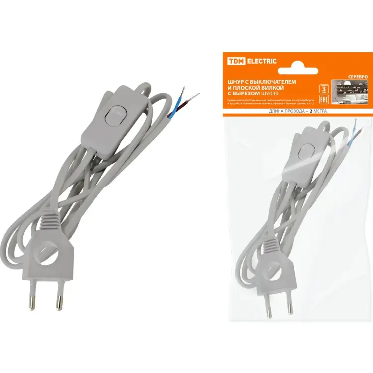 Шнур TDM ELECTRIC ШУ03В SQ1305-0025 Шнур TDM ELECTRIC ШУ03В SQ1305-0025