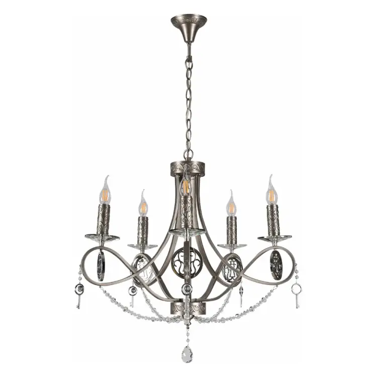 Подвесная люстра Lumien Hall ОРАБЕЛЬ 2036/5H-SNCR-CL