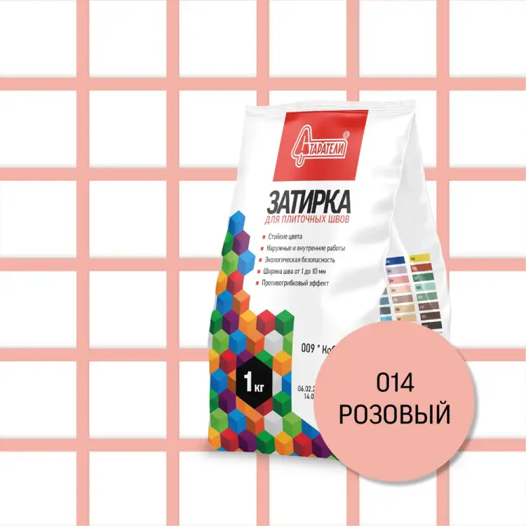 Затирочная смесь для плиточных швов Старатели 3277/3500