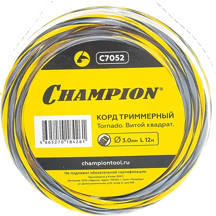 Триммерный корд Champion Tornado C7052