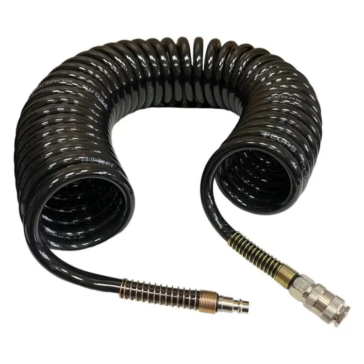 Спиральный полиуретановый шланг Pegas pneumatic Профи 4935