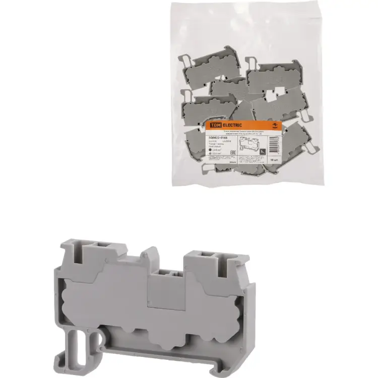 Безвинтовой клеммный зажим TDM ELECTRIC ЗКБ SQ0822-0166