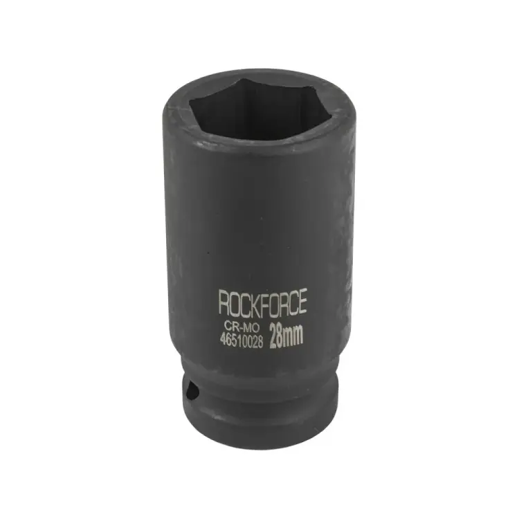 Ударная шестигранная удлиненная головка торцевая Rockforce RF-46510028 Ударная шестигранная удлиненная головка торцевая Rockforce RF-46510028