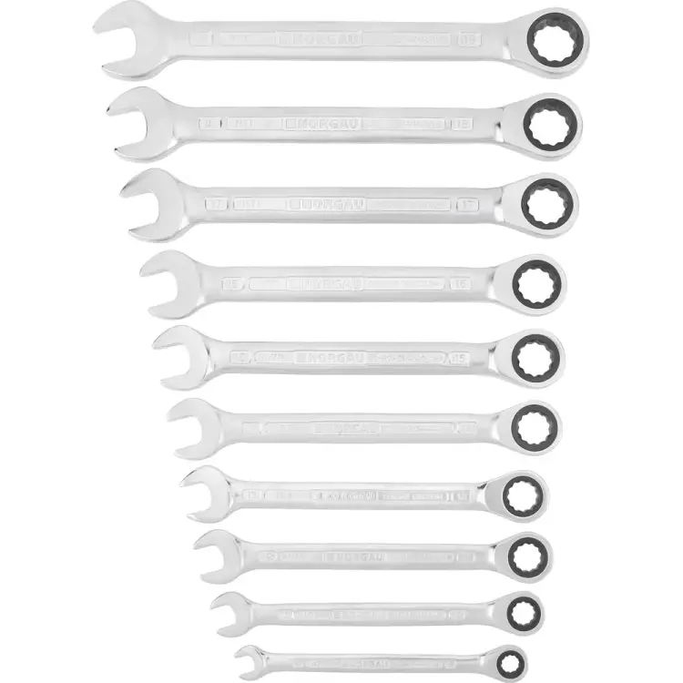 Набор комбинированных ключей NORGAU NBS7R-010 060240710
