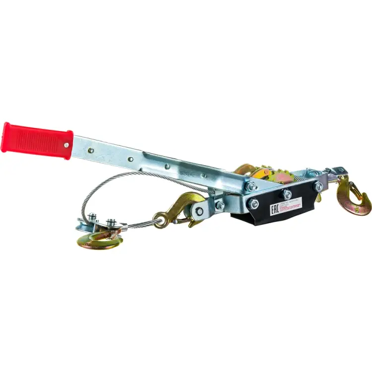 Ручная рычажная гаражная лебедка TOR 112424 Ручная рычажная гаражная лебедка TOR 112424