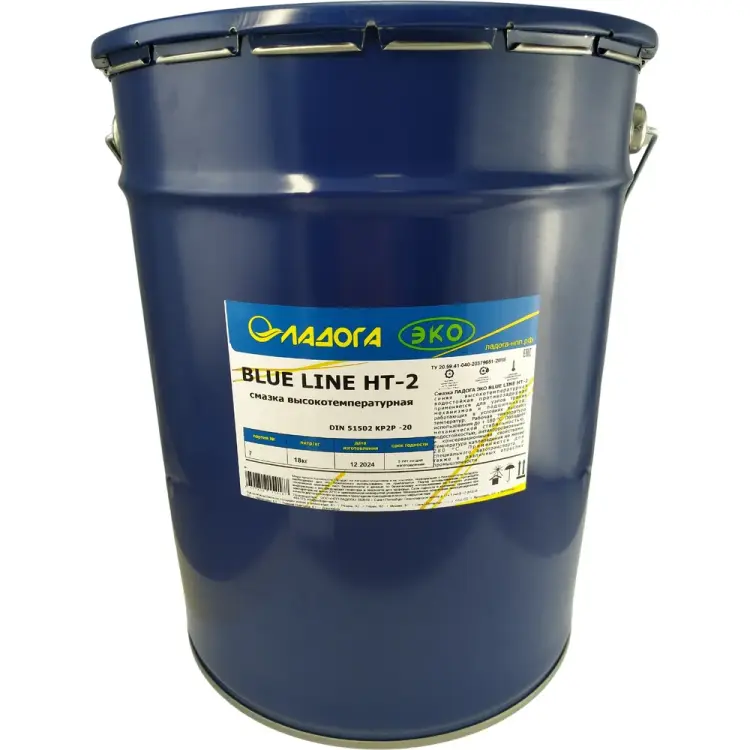 Универсальная смазка высокотемпературная ЛАДОГА ЭКО BLUE LINE НТ-2 LS_BLT2_18