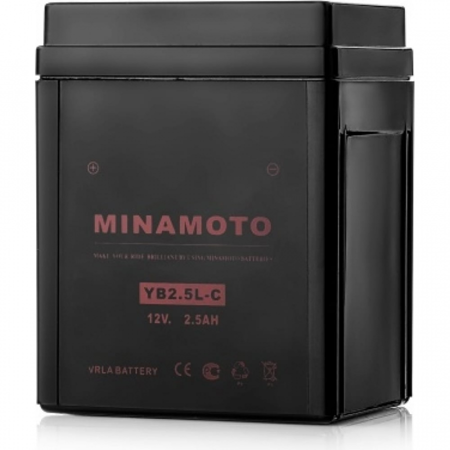 Аккумулятор для мотоцикла MINAMOTO YB2,5L-C