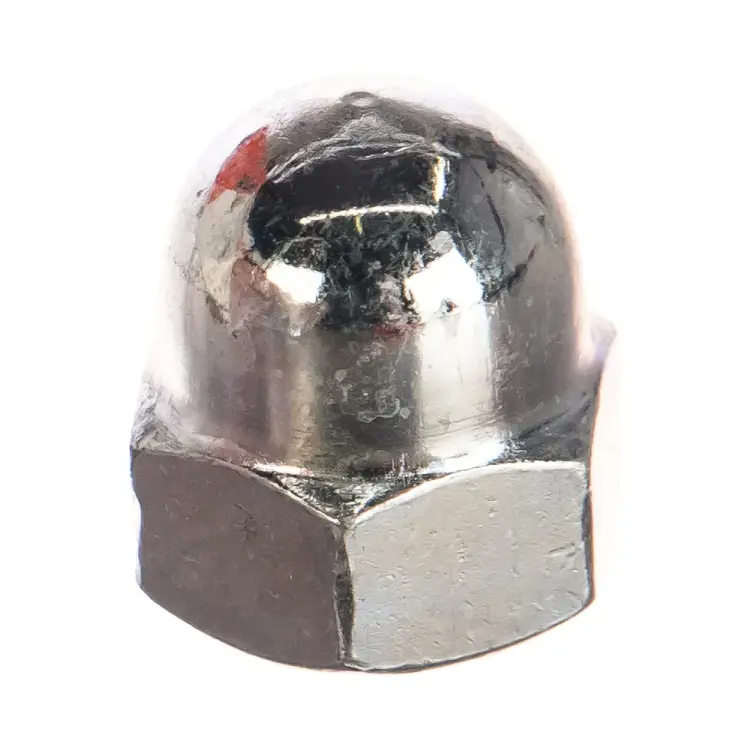 Оцинкованная колпачковая гайка Tech-Krep М12 DIN1587 (4 шт.) 112275