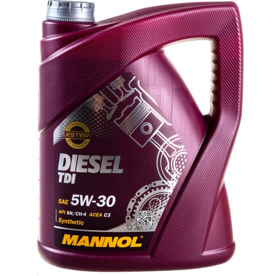 Синтетическое моторное масло MANNOL DIESEL TDI 5W30