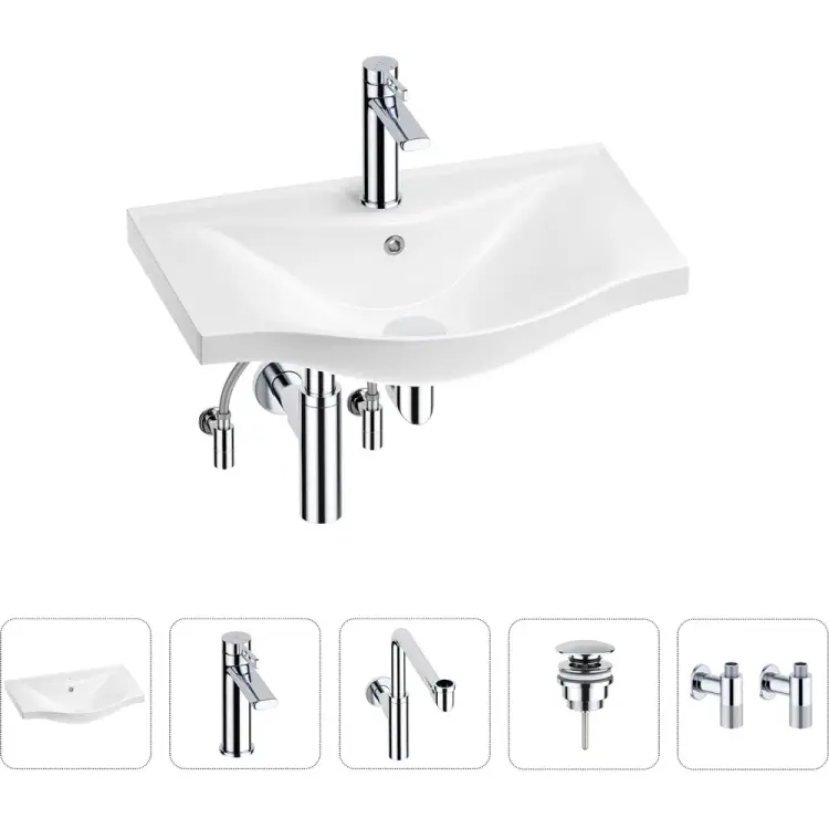 Раковина для ванной Wellsee Bisou 201005171