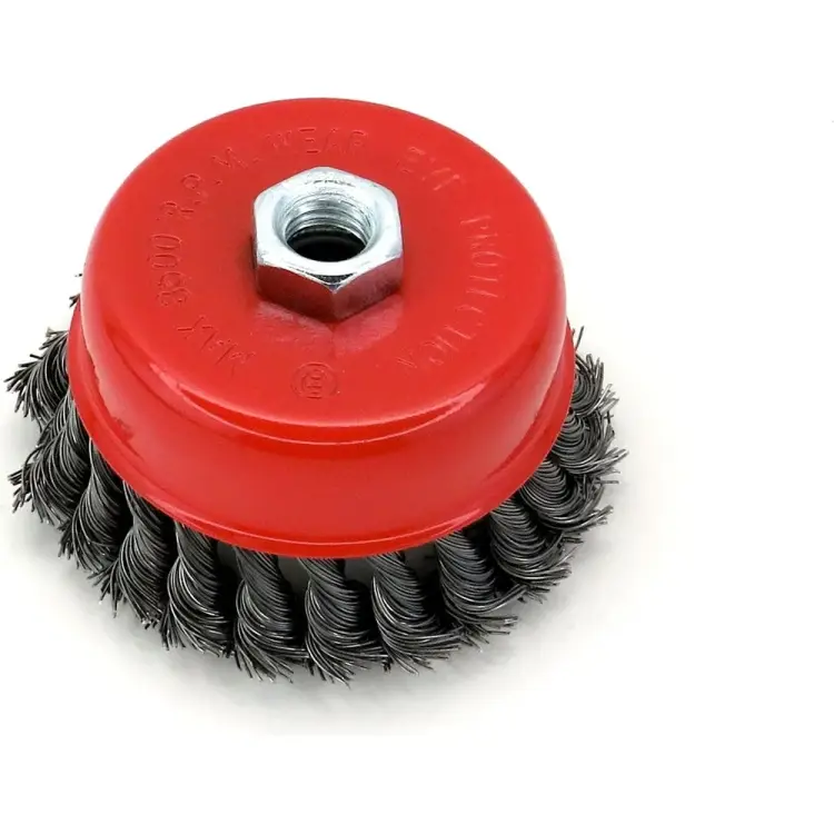Чашечная жгутовая щетка для УШМ EuroBrush 7-003 Чашечная жгутовая щетка для УШМ EuroBrush 7-003