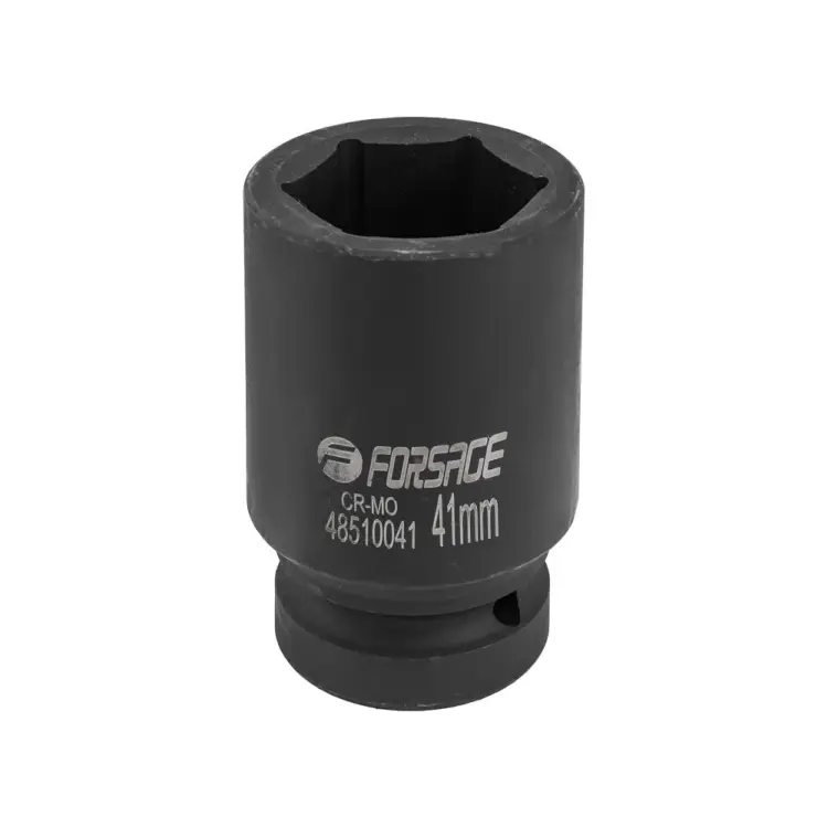 Ударная глубокая шестигранная торцевая головка Forsage F-48510041(7125)
