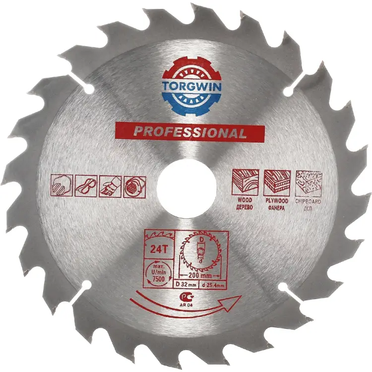 Диск пильный по дереву TORGWIN S93571
