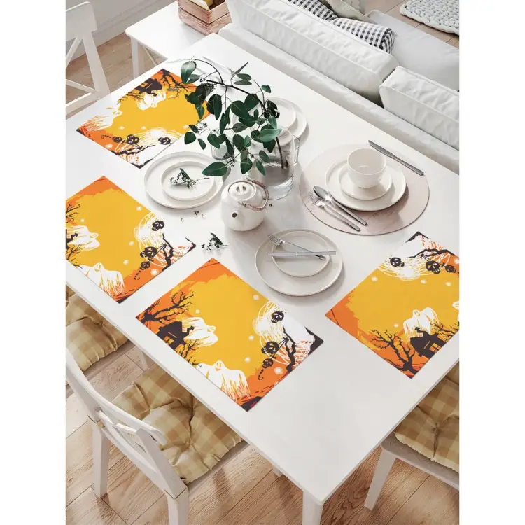 Комплект тканевых салфеток для сервировки стола JOYARTY np_6014