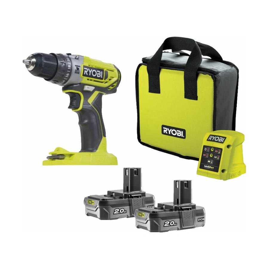 Ударная дрель-шуруповерт Ryobi R18PD2-220S ONE+ 5133004459