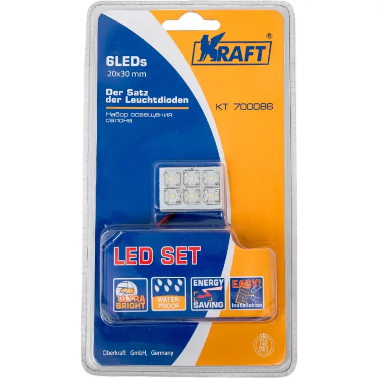 Набор освещения салона KRAFT KT 700086 Набор освещения салона KRAFT KT 700086