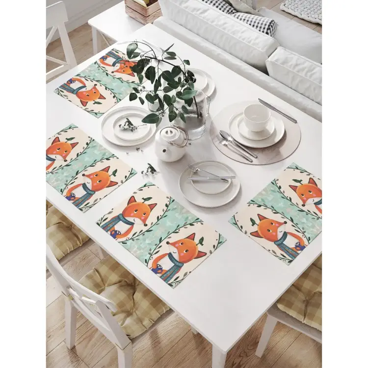 Салфетки на стол для сервировки JOYARTY np_425006