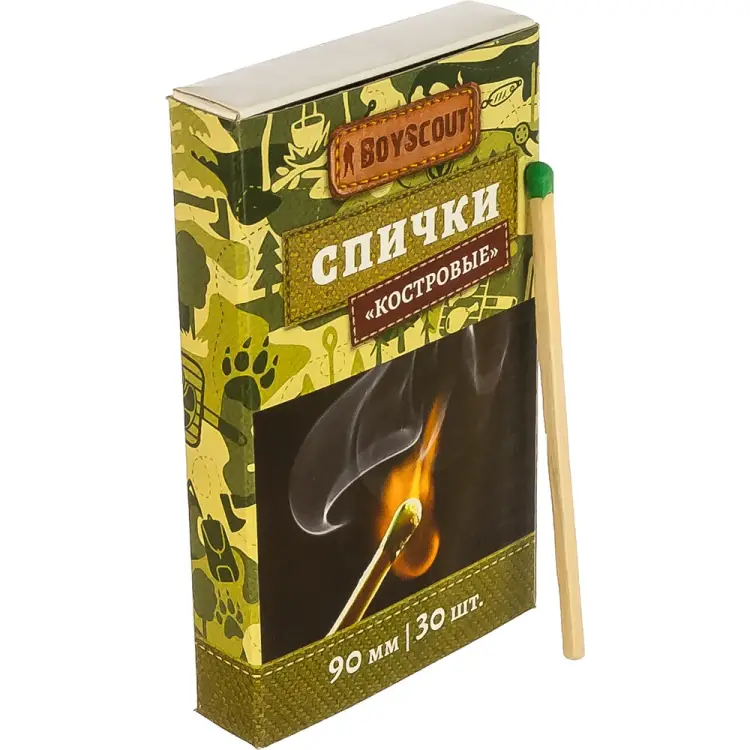 Спички BOYSCOUT Костровые 61029 Спички BOYSCOUT Костровые 61029