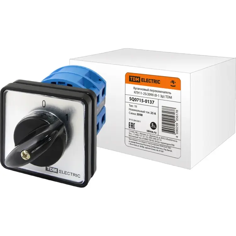 Переключатель TDM ELECTRIC КПУ11-25/20980-1 SQ0715-0137