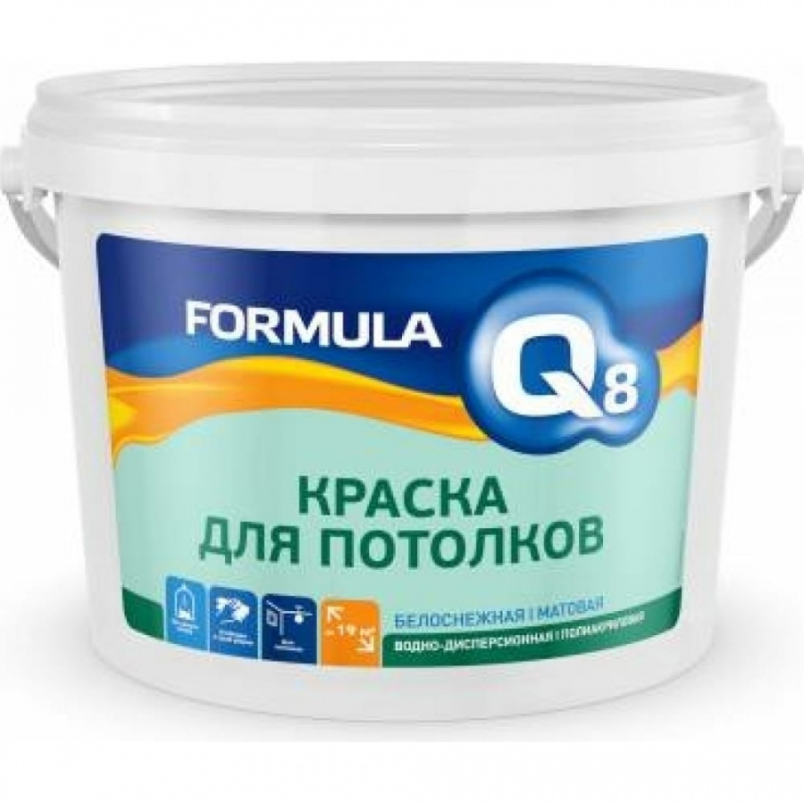 Водно-дисперсионная краска для потолков ПРЕСТИЖ FORMULA Q8