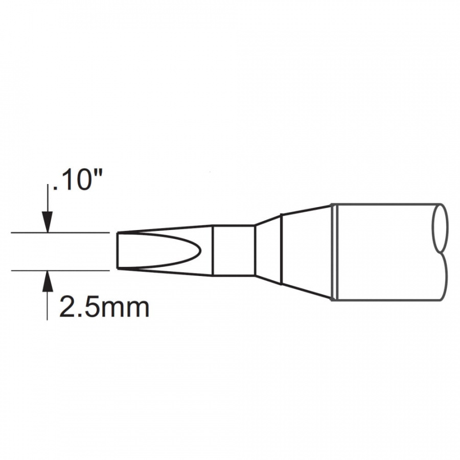 Наконечник для PS900 METCAL STV-CH25AR