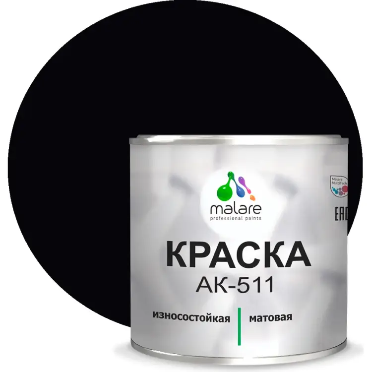 Краска для дорожной разметки MALARE АК-511 2014696904007