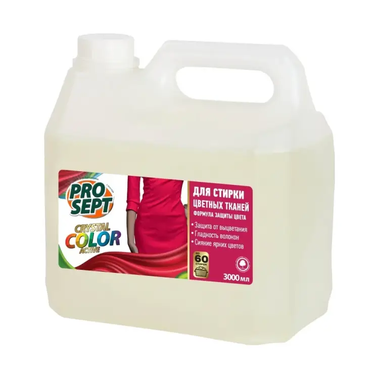 Средство для стирки цветных тканей PROSEPT Crystal 286-3