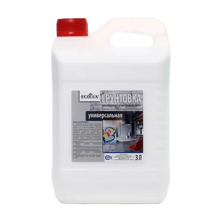 Универсальная грунтовка Ecolux 4607133681760