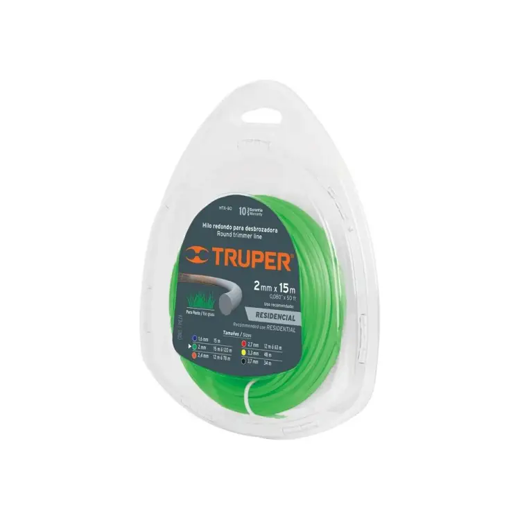 Леска для триммеров Truper HTA-80 17606
