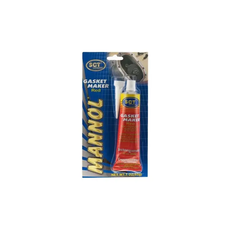 Высокотемпературный силиконовый герметик MANNOL Silicone-Gasket rot 2409