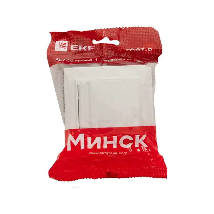 Одноместная розетка EKF Минск ERR16-029-100-44