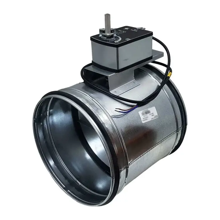 Регулирующая круглая заслонка TECHNO TKD200-SC-03DN 550203 Регулирующая круглая заслонка TECHNO TKD200-SC-03DN 550203